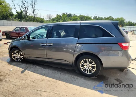 2012 Honda Odyssey Ex из США, поврежденный, VIN 5FNRL5H42CB029945